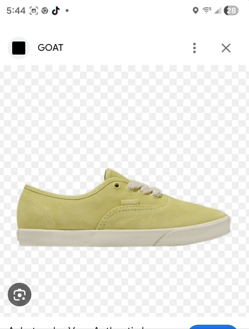 Vans Low Pro Fat Lace Lime Sherbert Shoes Brand New No Tags Womens 9 Men 7.5